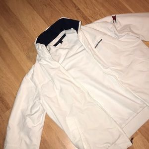 Rare White Tommy Hilfiger Jacket